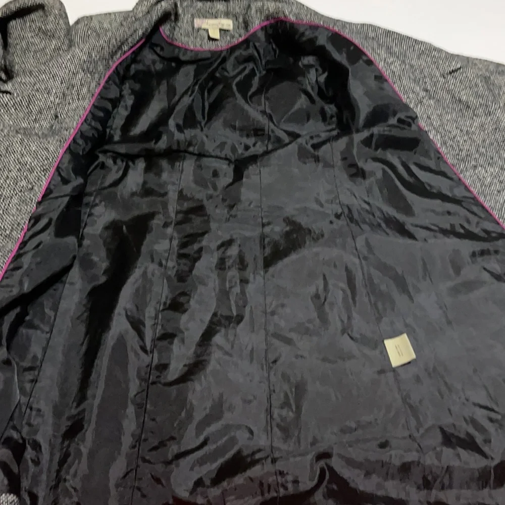 American Rag Wool Blend Tweed Pia Coat S - Picture 14 of 17